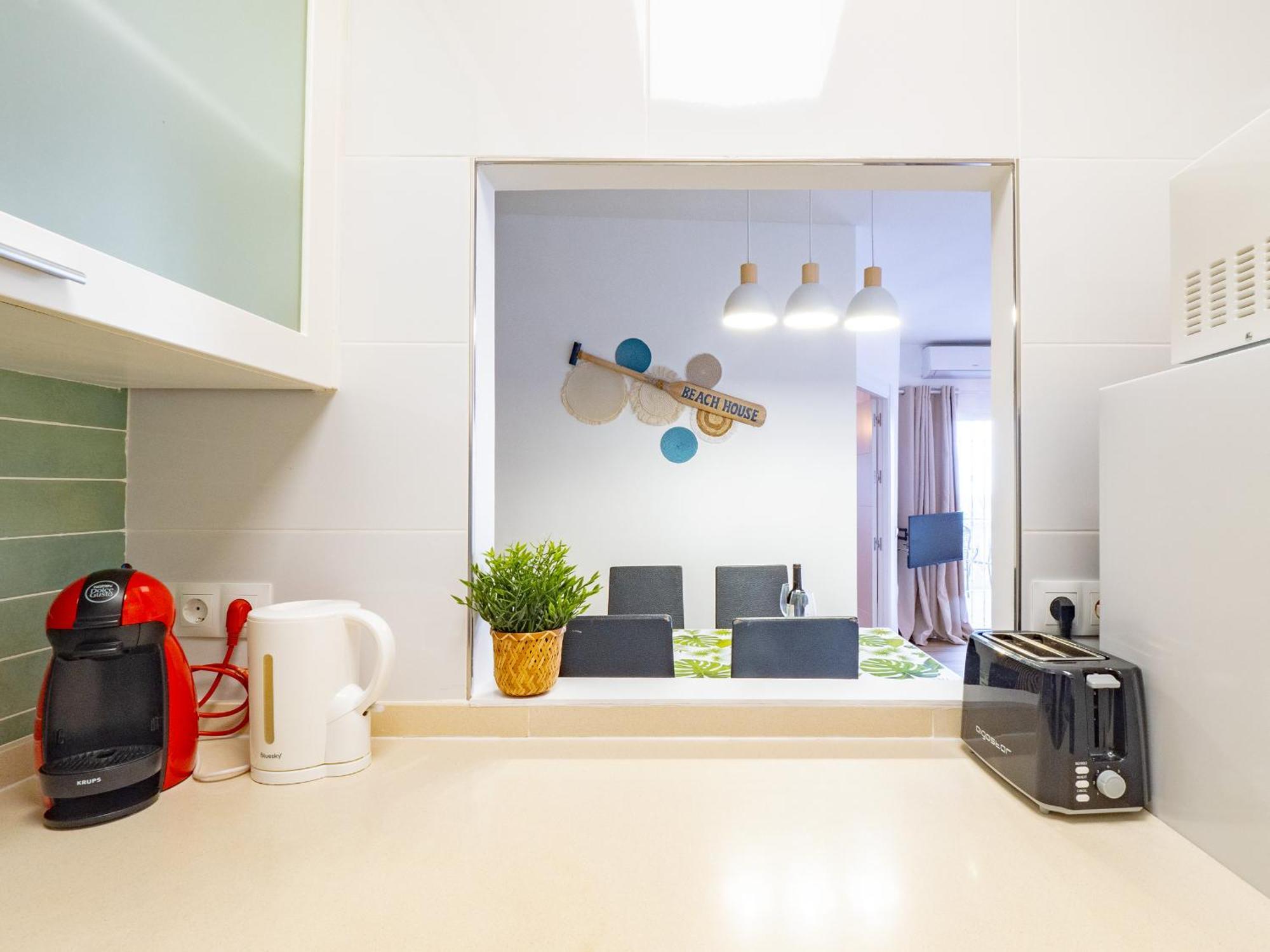 Apartment On Beach Mijas Sitio de Calahonda Exterior photo